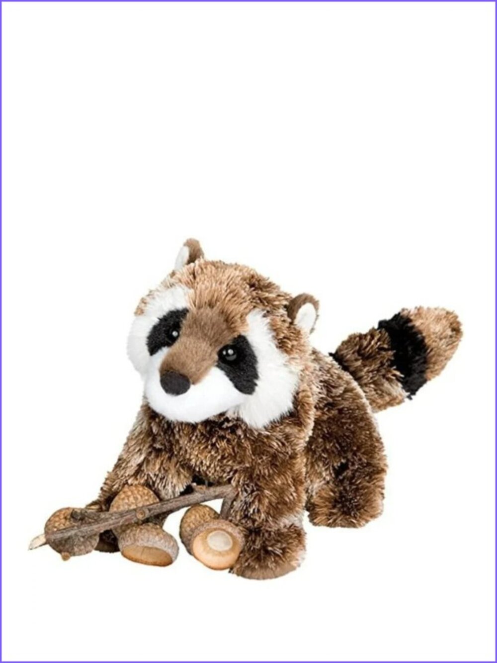 Douglas Plush New w/ Tag Raccoon  Patch Wild Stuffed Animal 8"